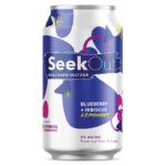 Blueberry + Hibiscus Lemonade can